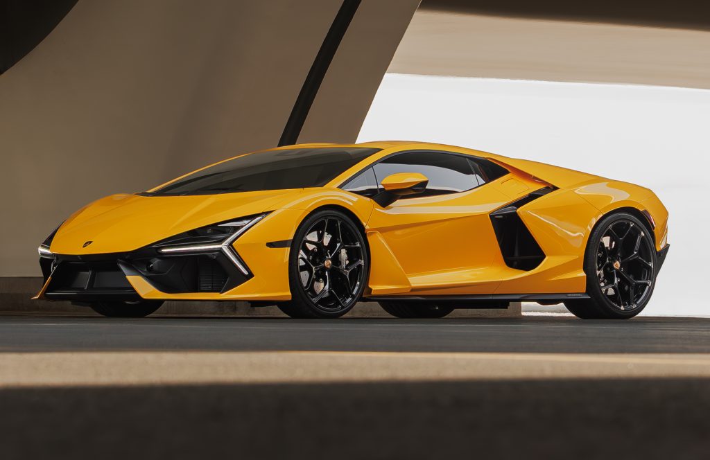 Car rental Lamborghini Revuelto Yellow in Dubai Rent auto Lamborghini Revuelto Yellow in Dubai | VERADRIVE